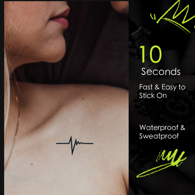 Butterfly with Heartbeat Tattoo | TikTok